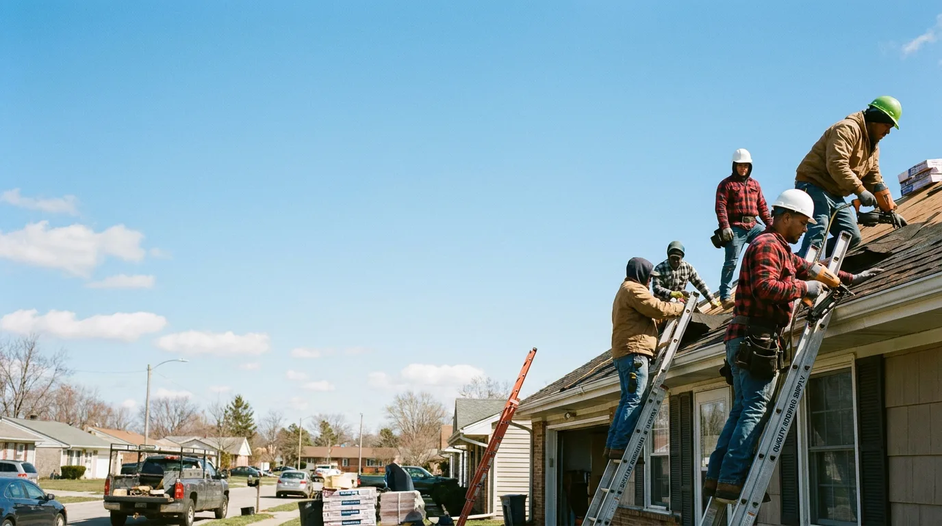Roofing in Liberty Center, IN near me
